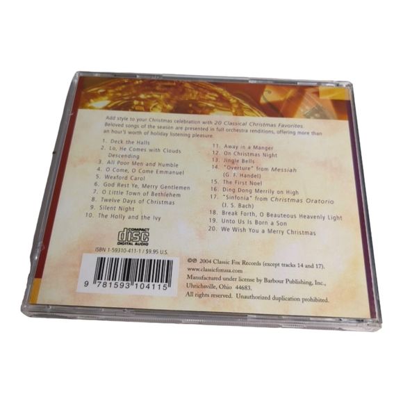 Lot of 5 Christmas Music CDs Classical Instrumental Choral Nashville String - Picture 11 of 16